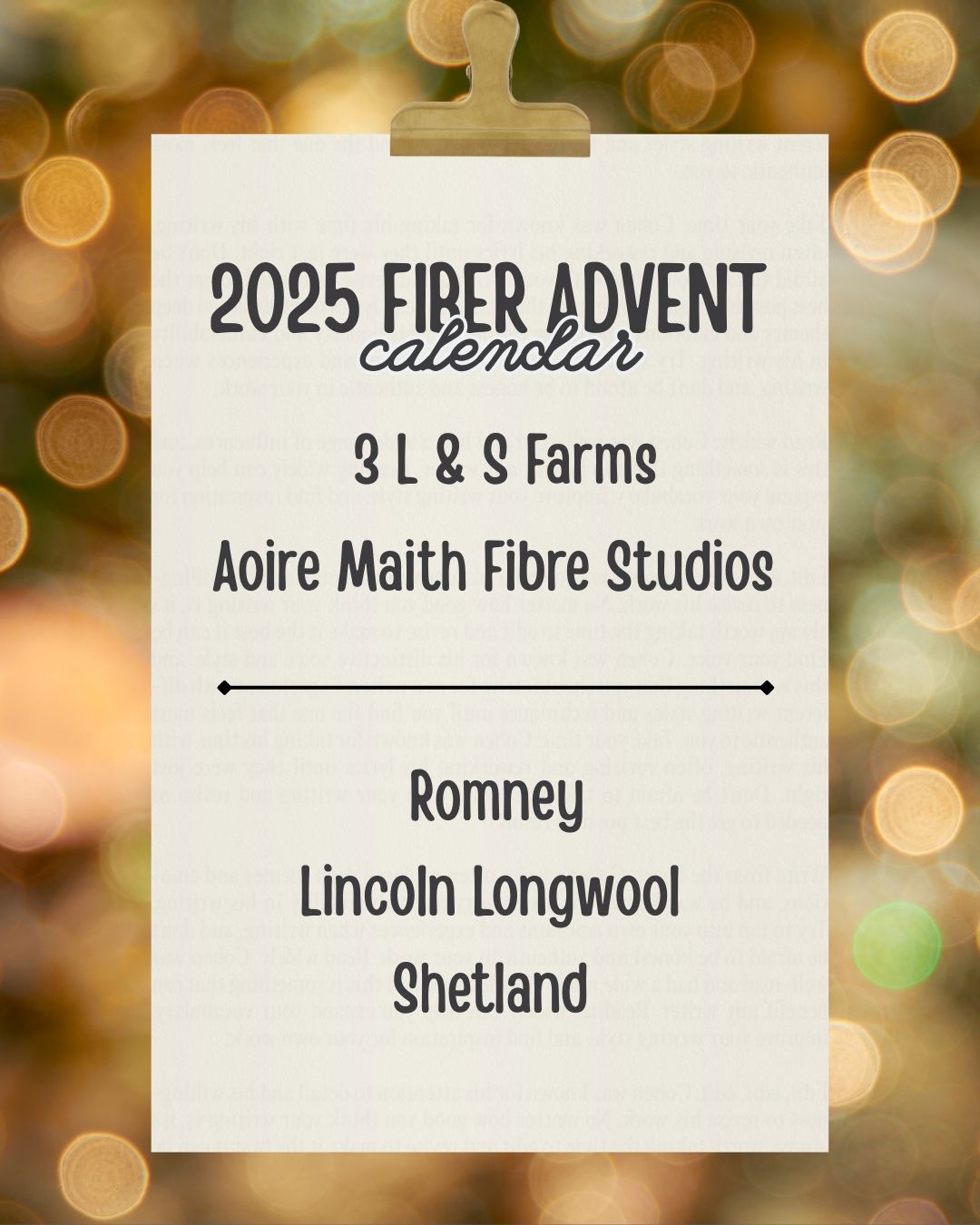 Snowmen On the Beach FIBER ADVENT CALENDER