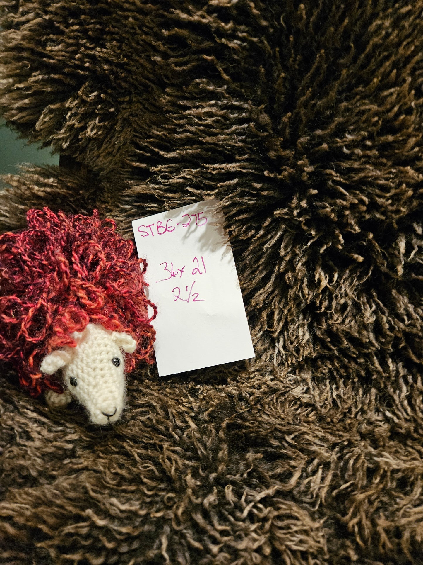 Sheepskin Silver Gray Soft Romney STBG-275