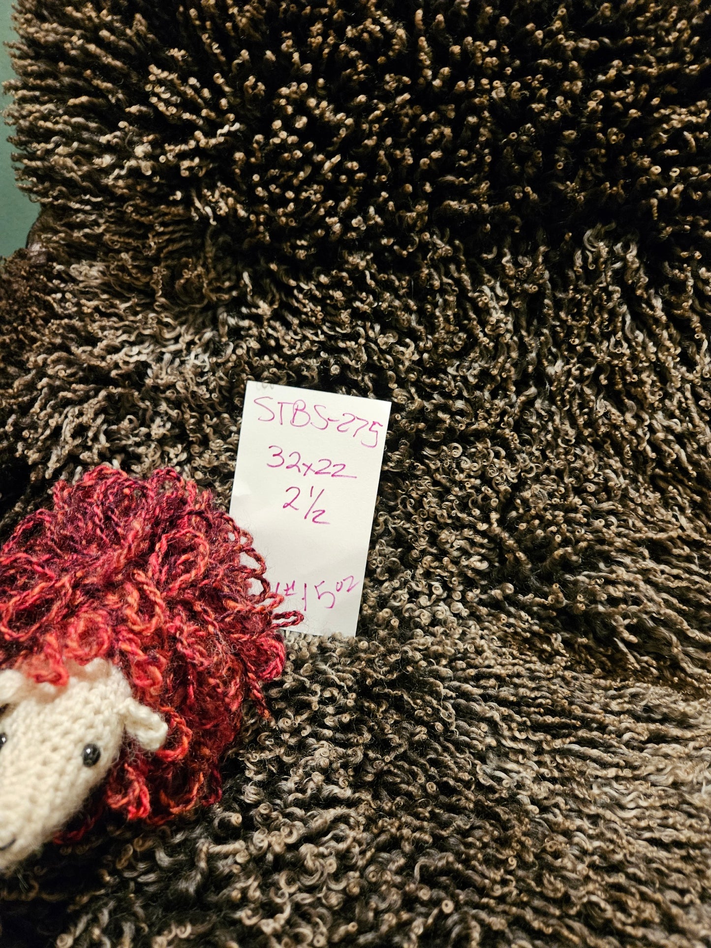 Sheepskin Silver Soft Romney STBS-300