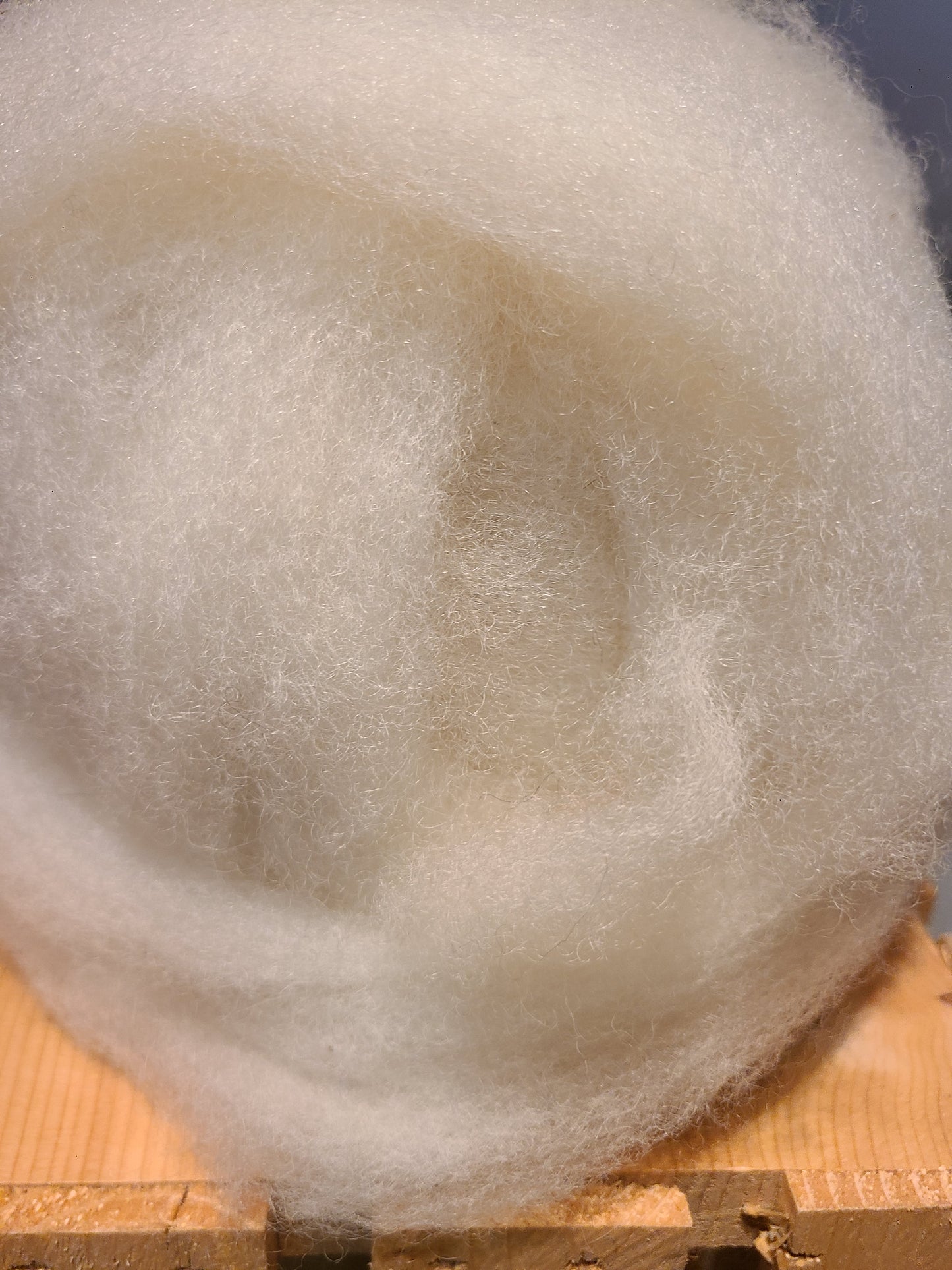 Roving White Romney RWLJ 20- 7.8 ounces