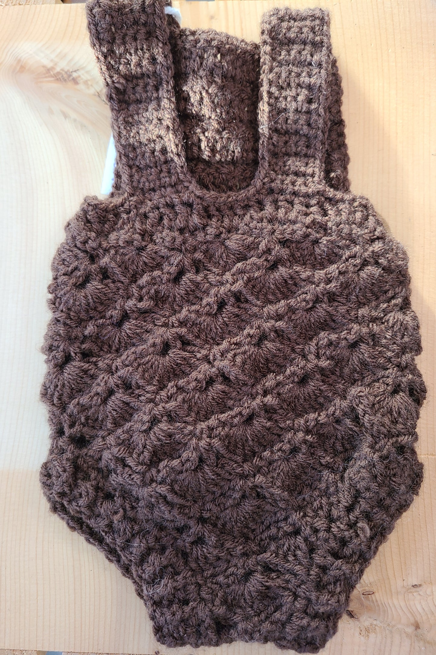 Gift Set "A Romp" Hat & Romper Handcrocheted Infant 0- 3 months