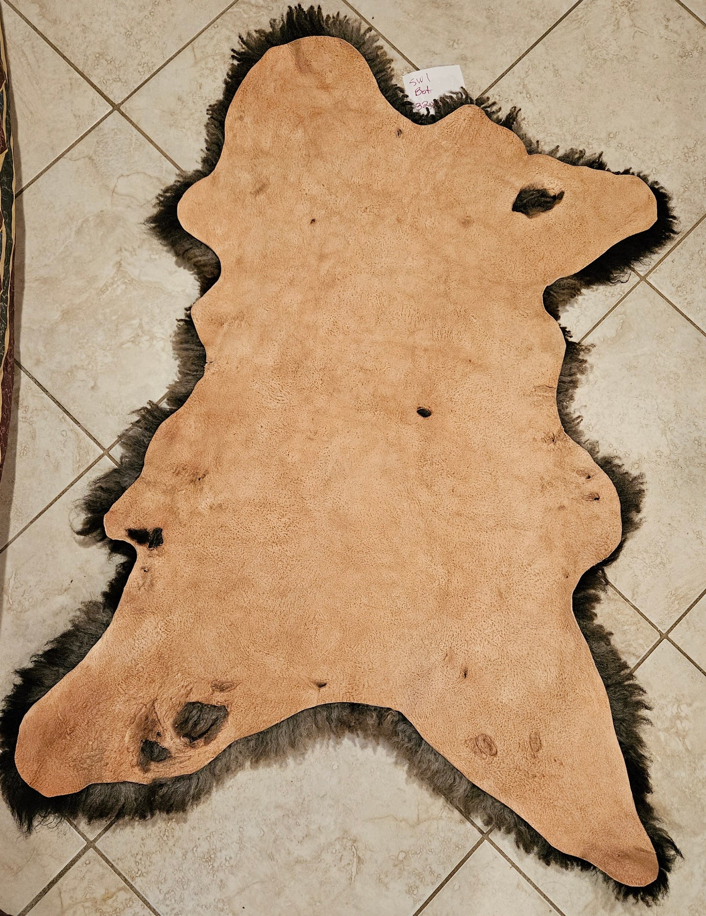 Sheepskin SW1-275 Silver Gray Romney Sheepskin 32 x 22