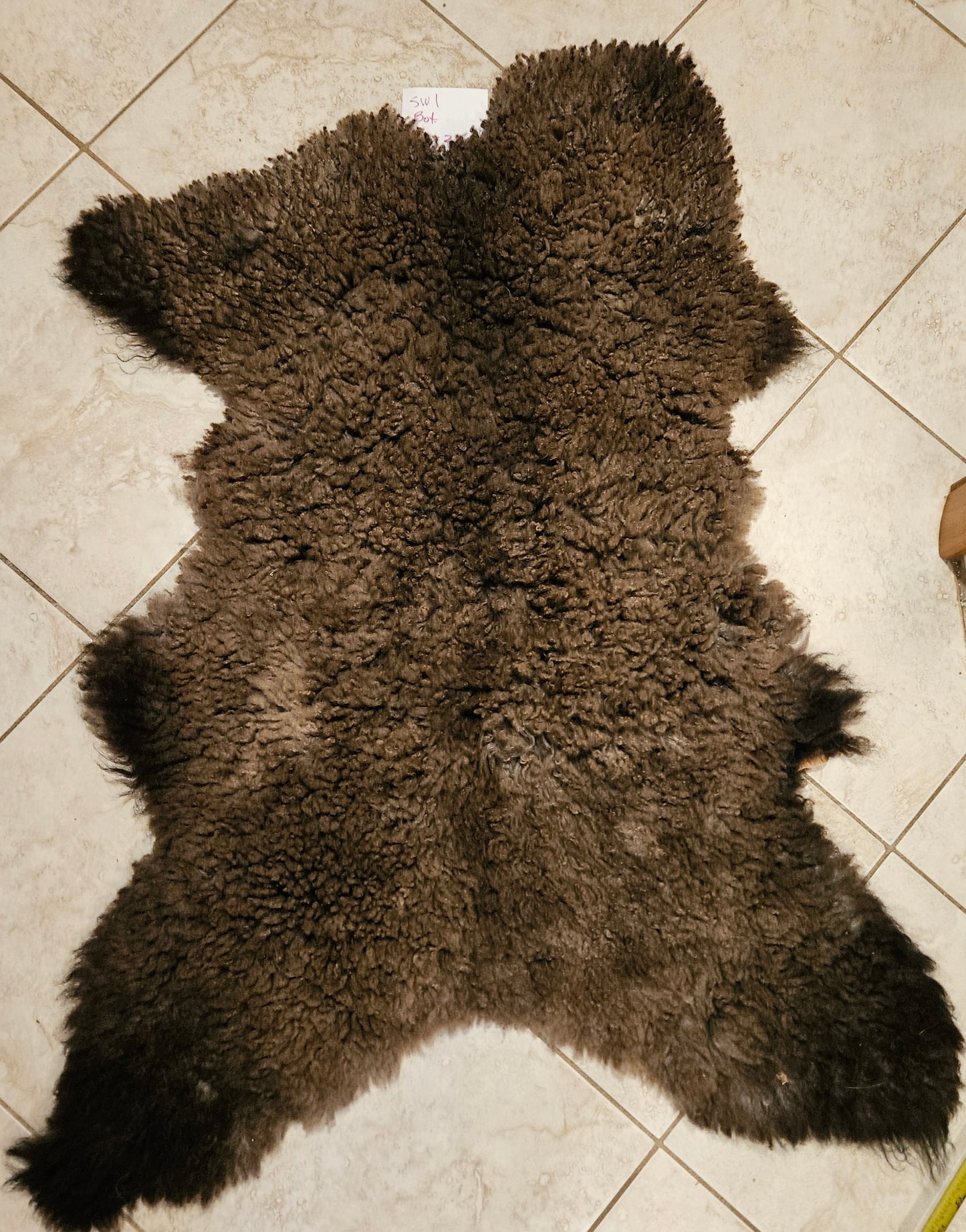 Sheepskin SW1-275 Silver Gray Romney Sheepskin 32 x 22