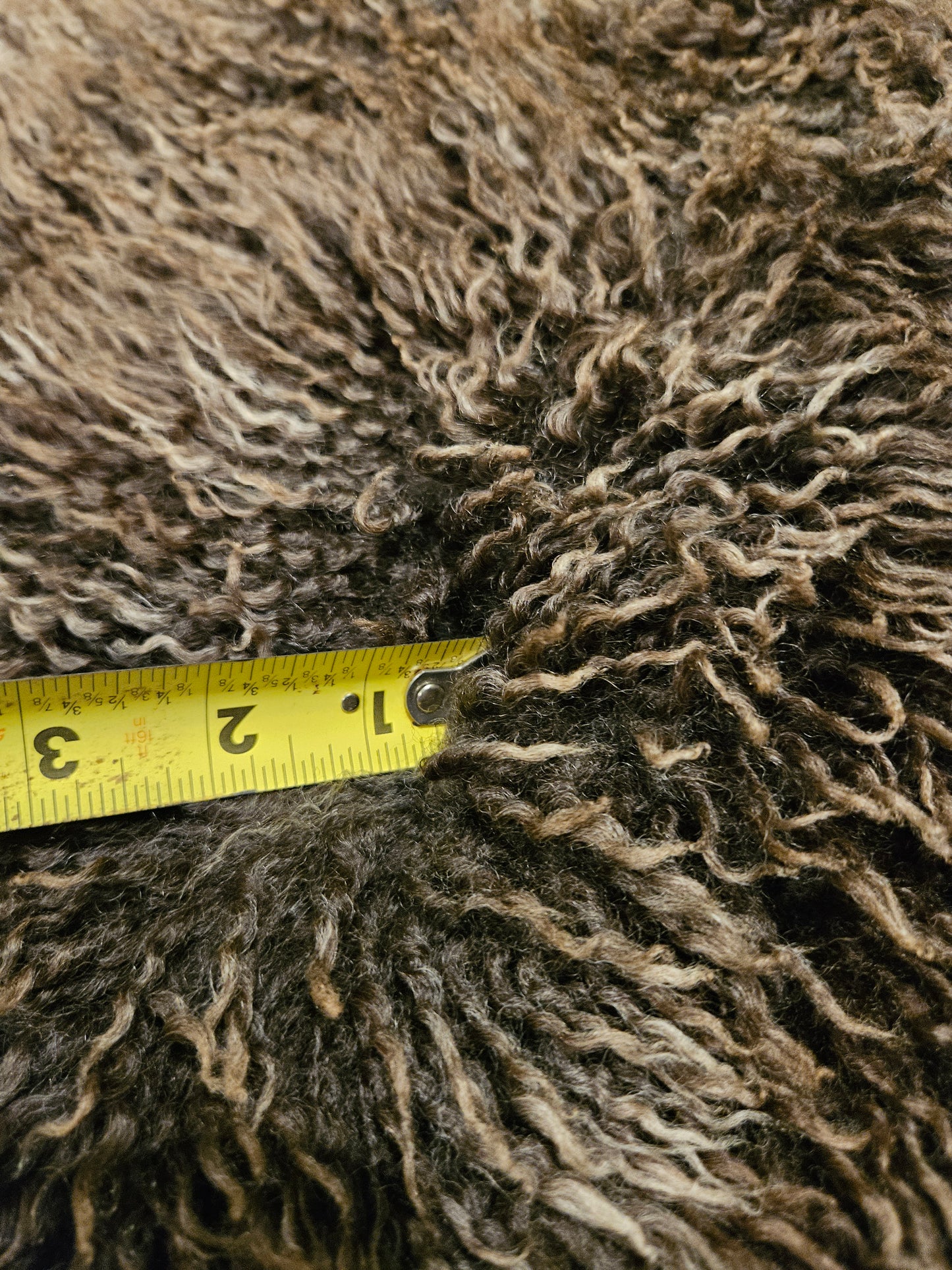 Sheepskin Silver Gray Soft Romney STBG-275