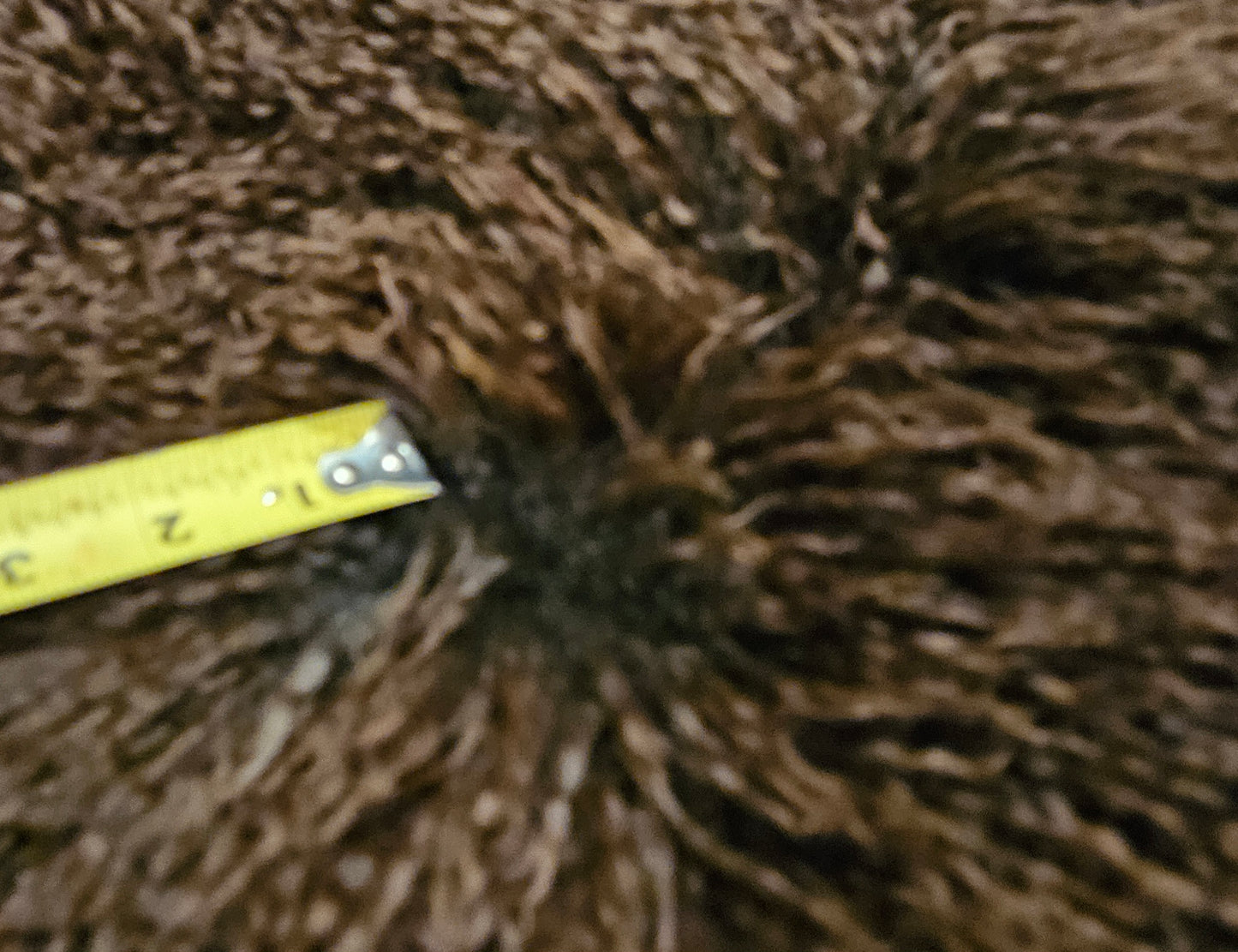 Sheepskin Dark Gray Soft Romney STBB-250-250