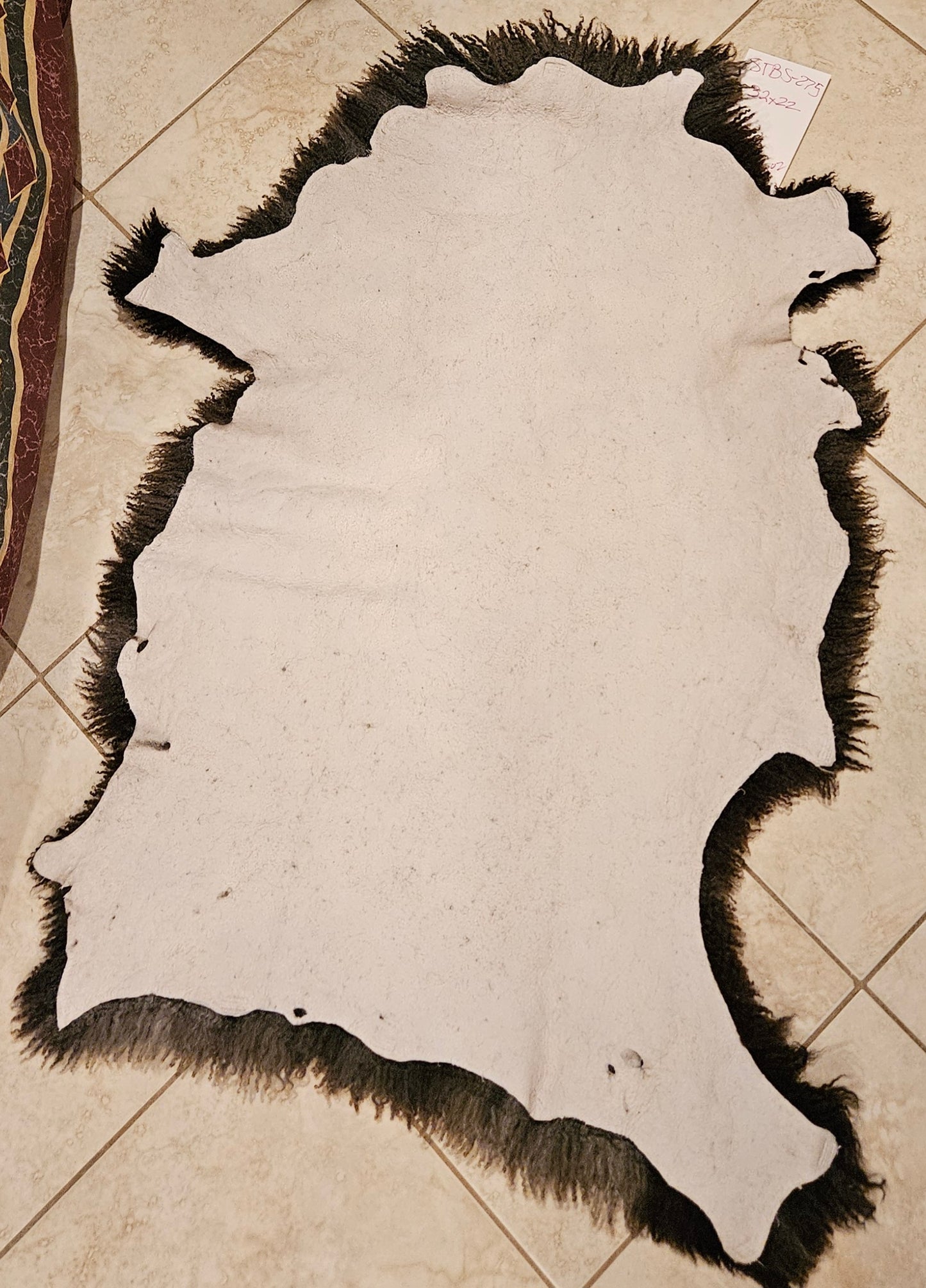 Sheepskin Silver Soft Romney STBS-300