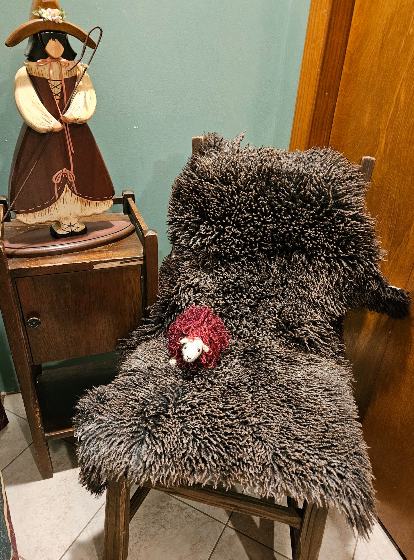 Sheepskin Silver Soft Romney STBS-300