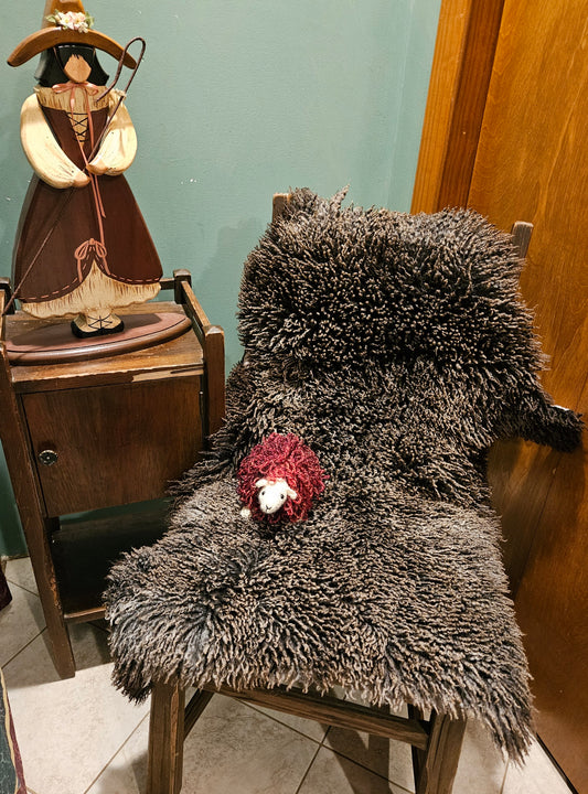 Sheepskin Silver Soft Romney STBS-300