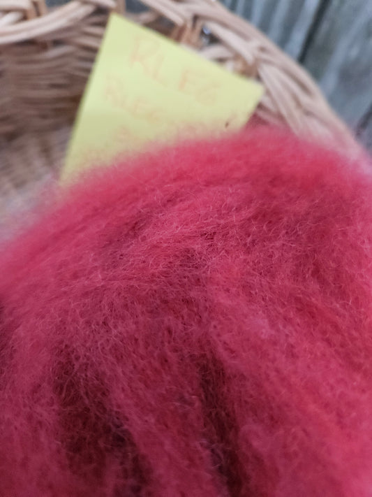 BRoving Egyptian Red 100%Romney RLEG20- 4 ounces