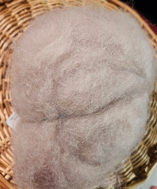 BNRoving Dyed w/ Logwood 100% Romney RRL7- 1.4 ounces