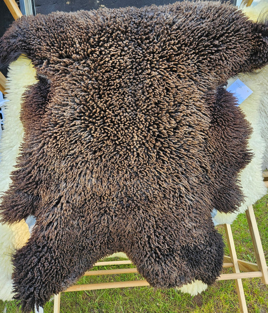 Sheepskin Silvwr Gray Romney STCB325 36 x 23