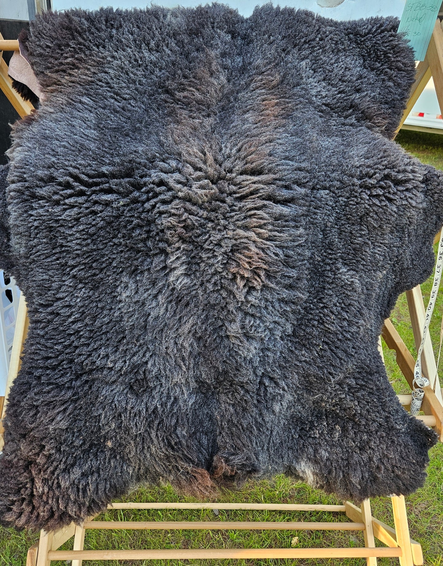 Sheepskin STBB-350 Silver Romney Sheepskin 41 x 30