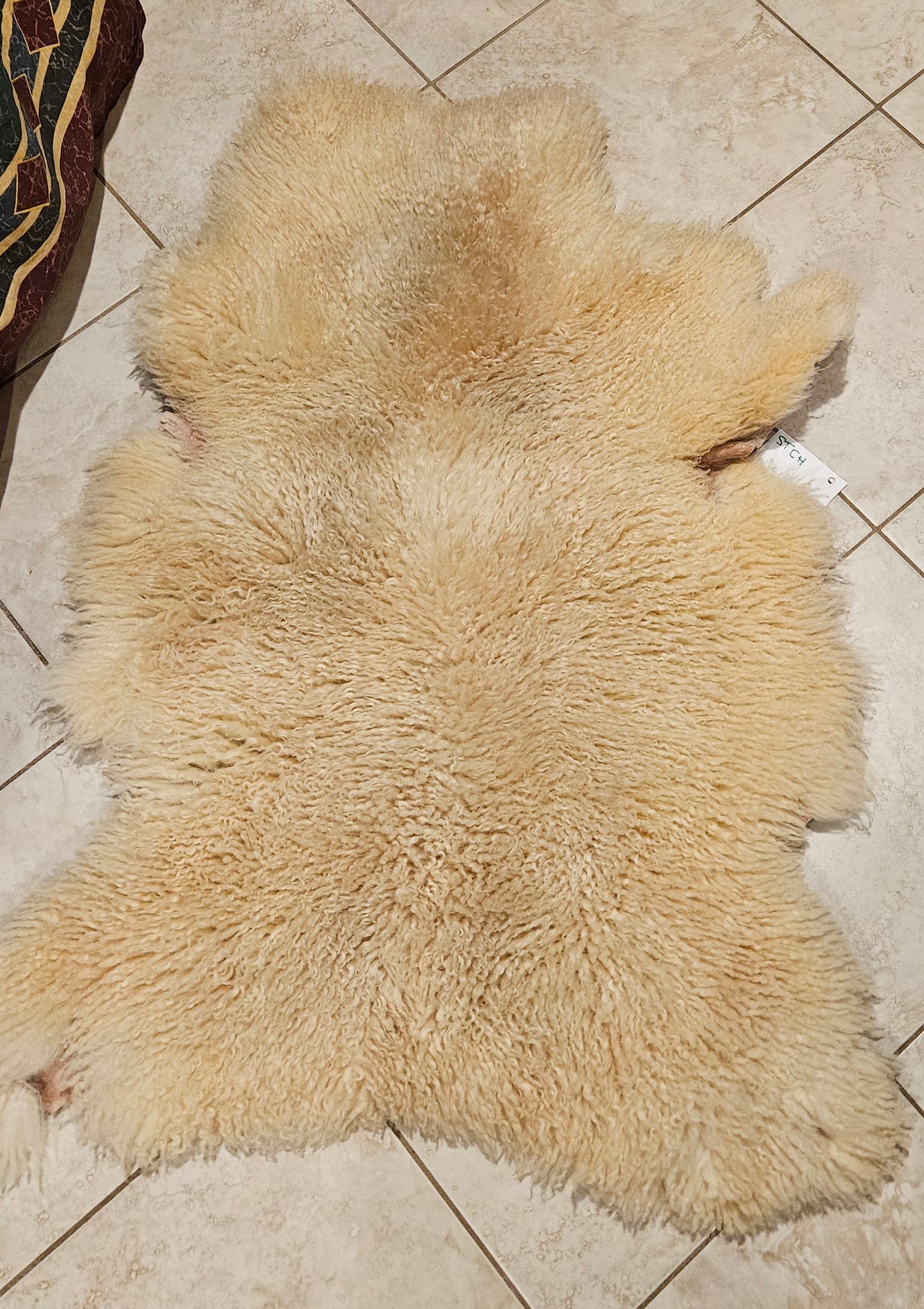 Sheepskin Champaign Romney STCH300- 32" x 25"